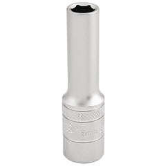 6 Point Metric Deep Socket, 3/8" Sq. Dr., 8mm Main Image