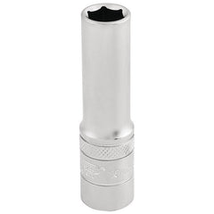 6 Point Metric Deep Socket, 3/8" Sq. Dr., 10mm Main Image