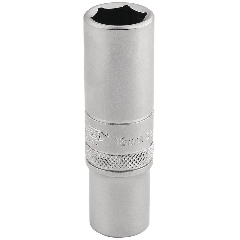 6 Point Metric Deep Socket, 3/8" Sq. Dr., 13mm Main Image