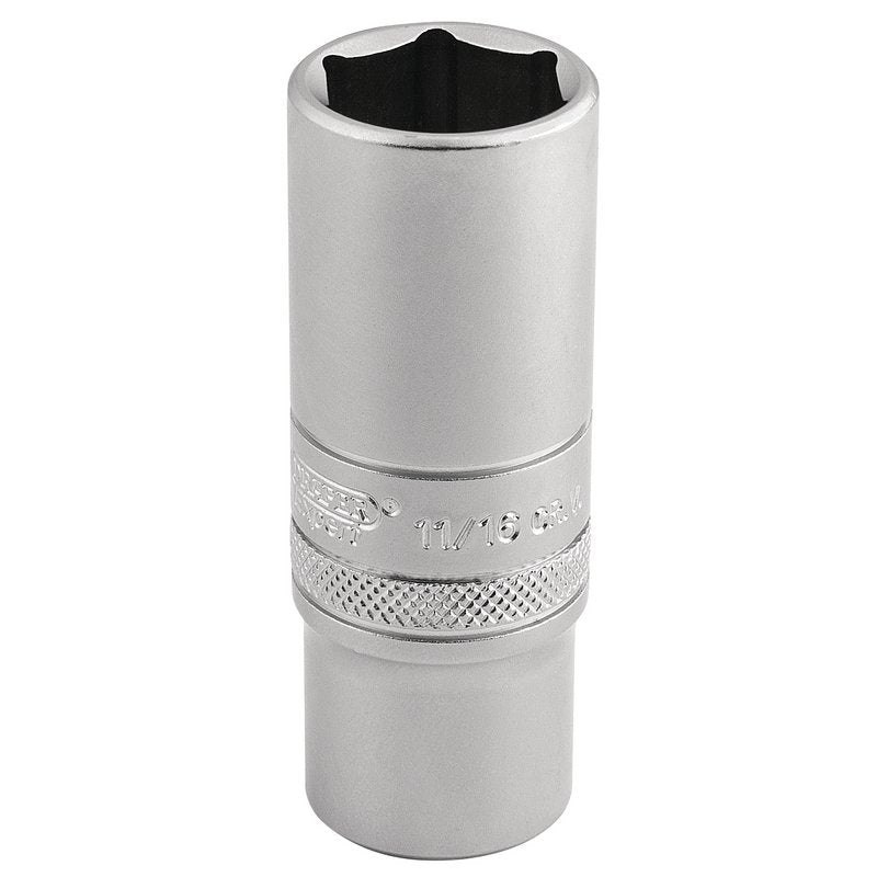6 Point Metric Deep Socket, 3/8" Sq. Dr., 17mm Main Image