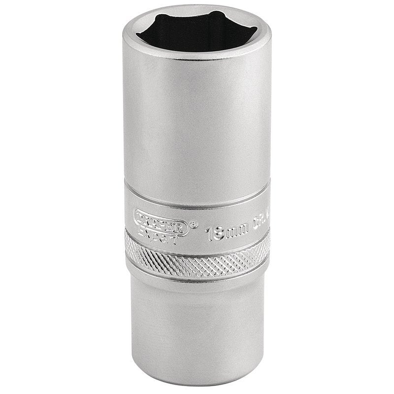 6 Point Metric Deep Socket, 3/8" Sq. Dr., 19mm Main Image