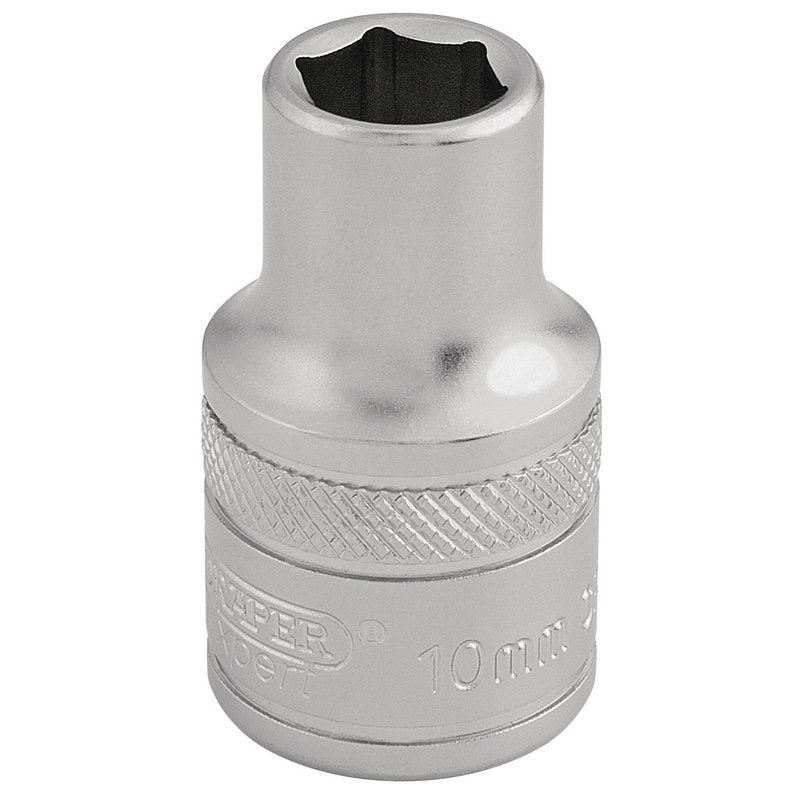 6 Point Metric Socket, 1/2" Sq. Dr., 10mm Main Image