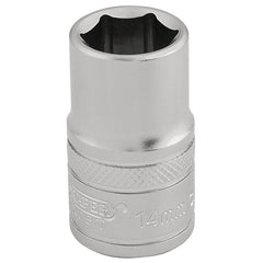 6 Point Metric Socket, 1/2" Sq. Dr., 14mm Main Image
