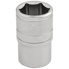 6 Point Metric Socket, 1/2" Sq. Dr., 17mm Main Image