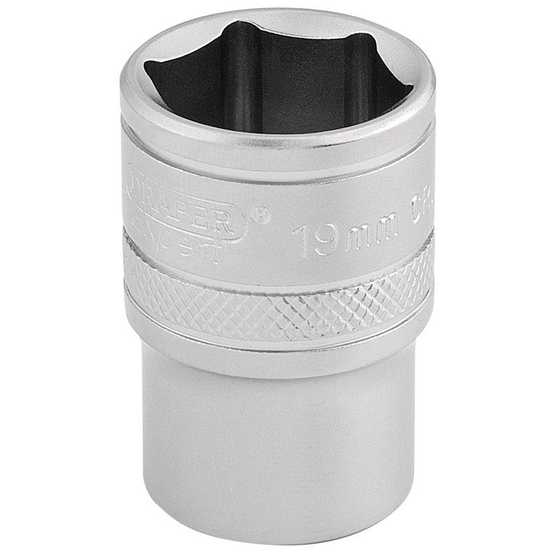 6 Point Metric Socket, 1/2" Sq. Dr., 19mm Main Image