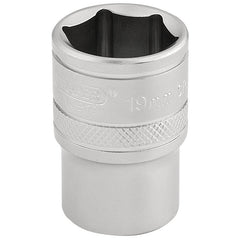 6 Point Metric Socket, 1/2" Sq. Dr., 19mm Main Image