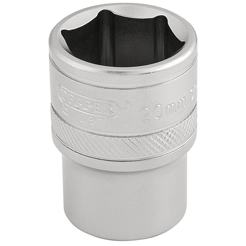 6 Point Metric Socket, 1/2" Sq. Dr., 20mm Main Image