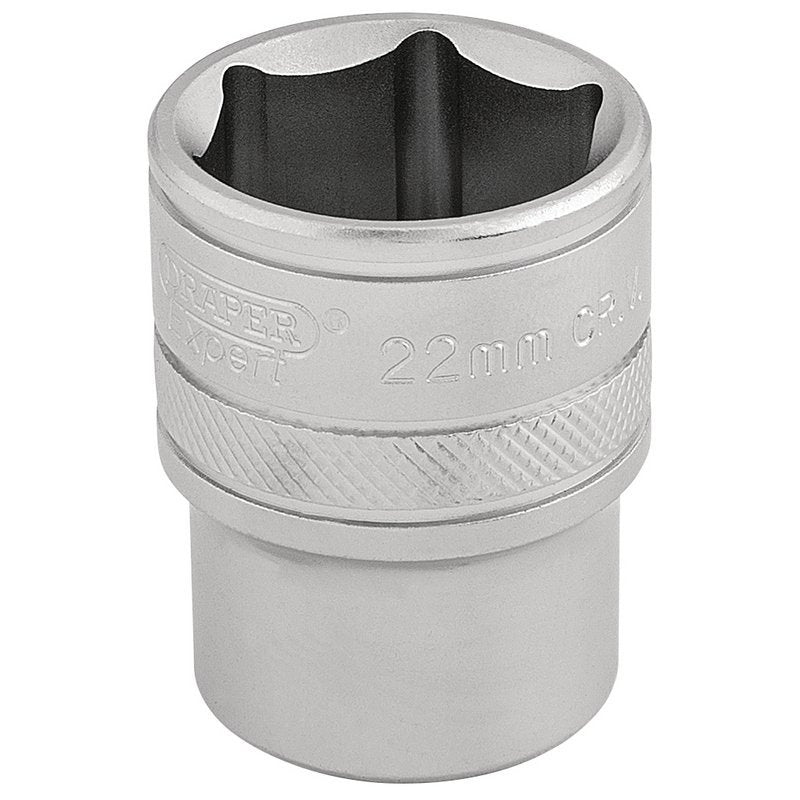6 Point Metric Socket, 1/2" Sq. Dr., 22mm Main Image