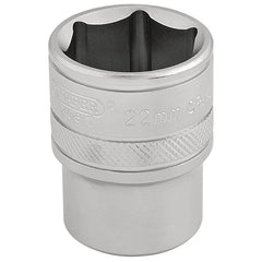 6 Point Metric Socket, 1/2" Sq. Dr., 22mm Main Image