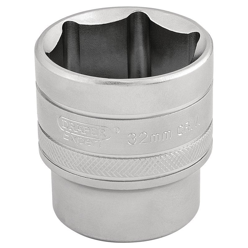 6 Point Metric Socket, 1/2" Sq. Dr., 32mm Main Image