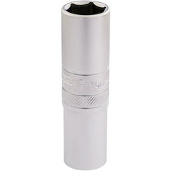6 Point Metric Deep Socket, 1/2" Sq. Dr., 16mm Main Image