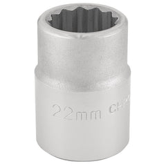 12 Point Socket, 3/4" Sq. Dr., 22mm Main Image