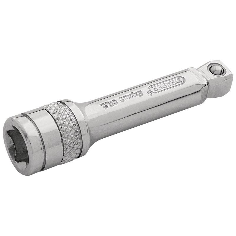 Draper Expert Wobble Extension Bar, 1/4" Sq. Dr., 50mm, Polished Chrome Main Image