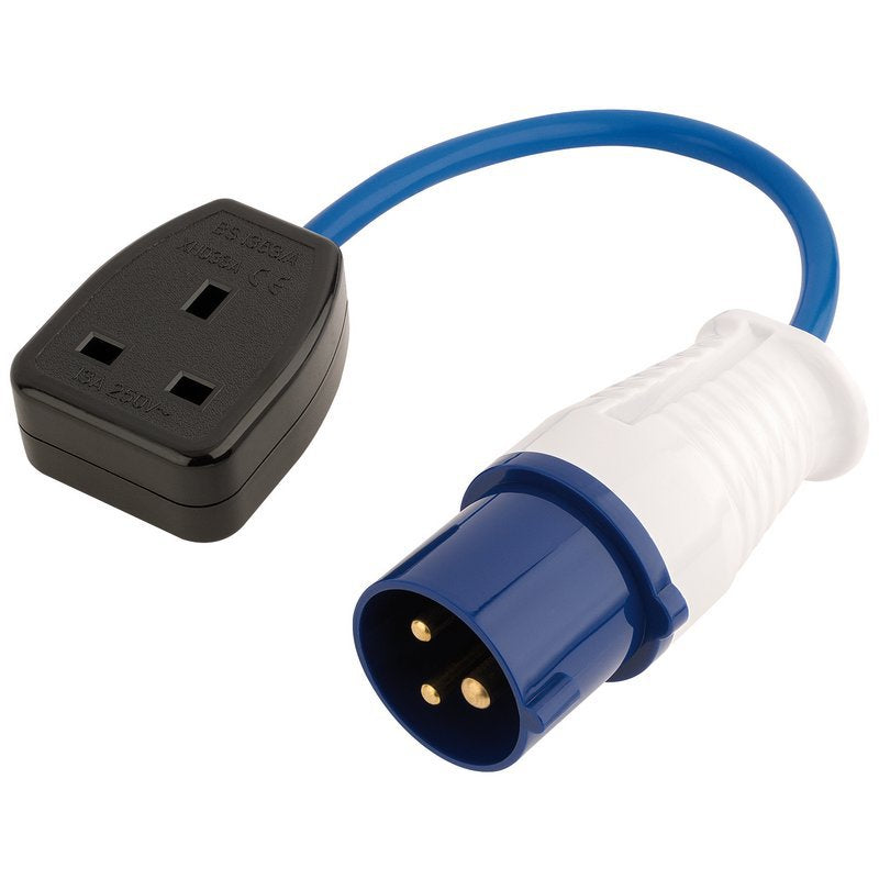 230V Adaptor Lead with 16A Plug to 13A Socket Main Image