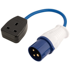 230V Adaptor Lead with 16A Plug to 13A Socket Main Image