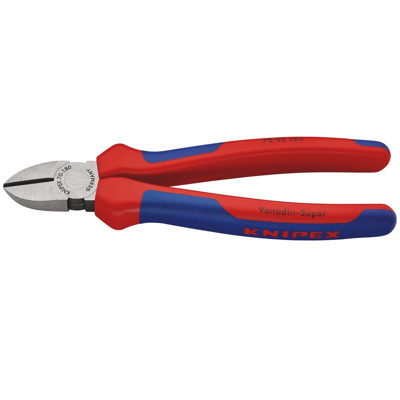 KNIPEX 70 02 180 Diagonal Cutter, 180mm Main Image