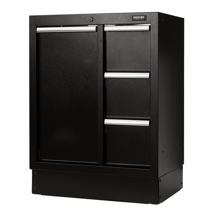 BUNKER Modular Power Tool Base Cabinet, 4 Drawer, 680mm Main Image