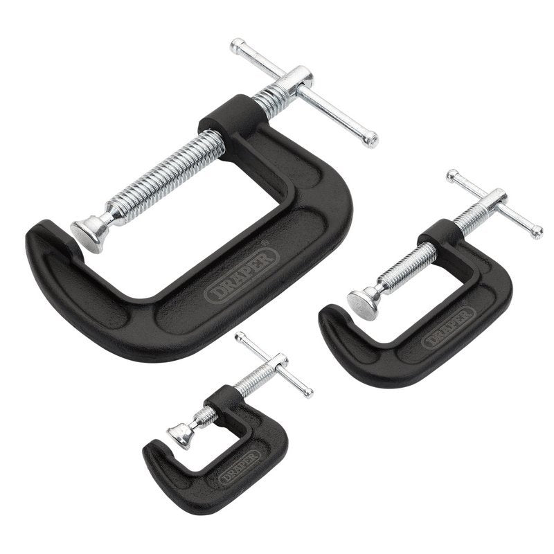 Heavy Duty G-Clamp Set (3 Piece) Main Image