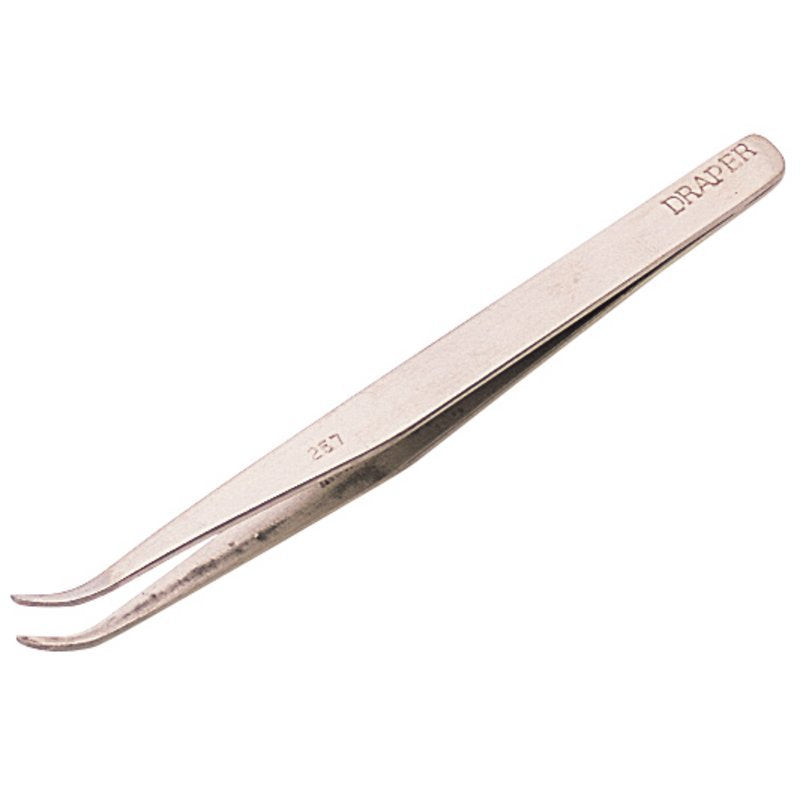 Fine Point Curved Tweezers, 120mm Main Image