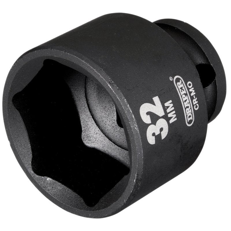 Draper Hi-TORQ Impact Socket, 1/2" Sq. Dr., 32mm Main Image