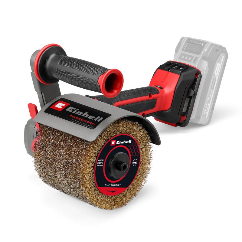 Einhell PXC 18V Professional BL Drum Roller Sander Kit Main Image
