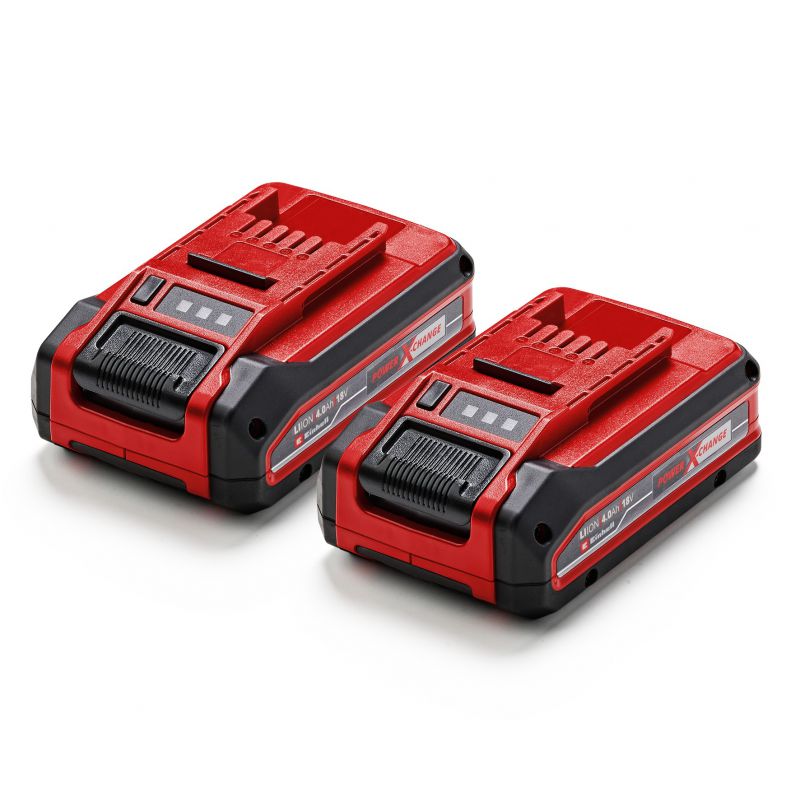 Einhell 18V 4.0Ah PXC Plus Battery Twinpack Main Image
