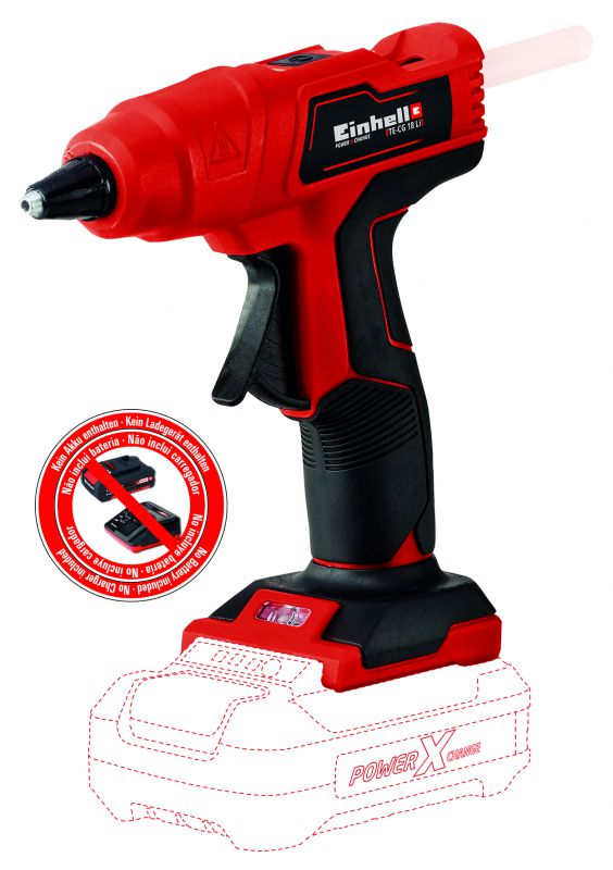 Einhell PXC 18V Cordless Glue Gun Main Image