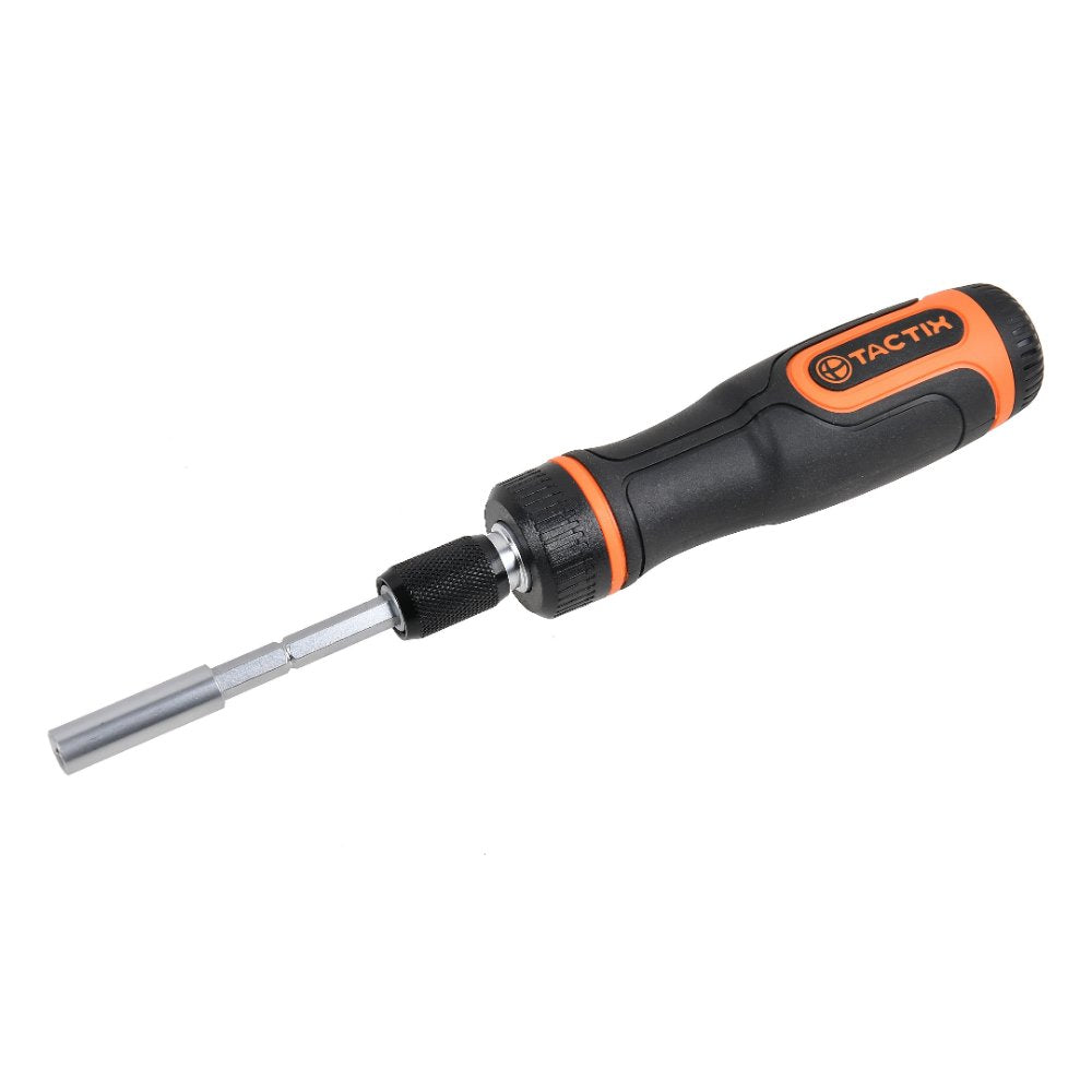 Tactix Telescopic Ratchet Screwdriver Set 6pc CRV Nickel Plating Bit Incl. PH: #1 #2 #3 Slot: 4mm Main Image