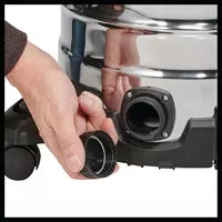 Einhell TC-VC 1930 S 30L Stainless Steel Wet & Dry Vacuum Cleaner 240V