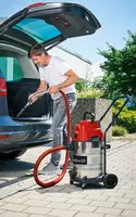 Einhell PXC 36V (2x18) 30 Litre Stainless Steel Wet and Dry Vac Skin