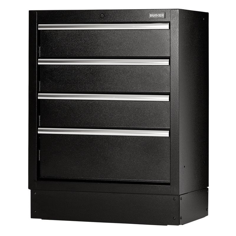 BUNKER Modular Floor Cabinet, 4 Drawer, 680mm Main Image