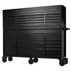 BUNKER 25 Drawer Combined Roller Cabinet and Tool Chest, 72", Black Main Image