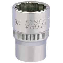Elora Bi-Hexagon Socket, 1/2" Sq. Dr., 20mm Main Image