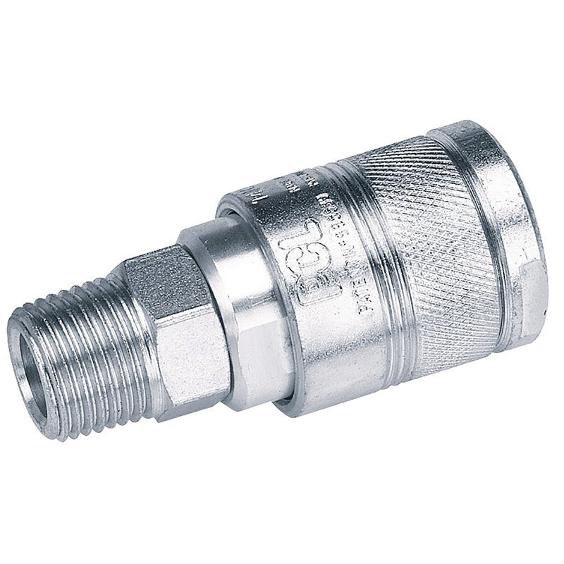 1/2" BSP Male Thread Air Line Coupling (Sold Loose) Main Image