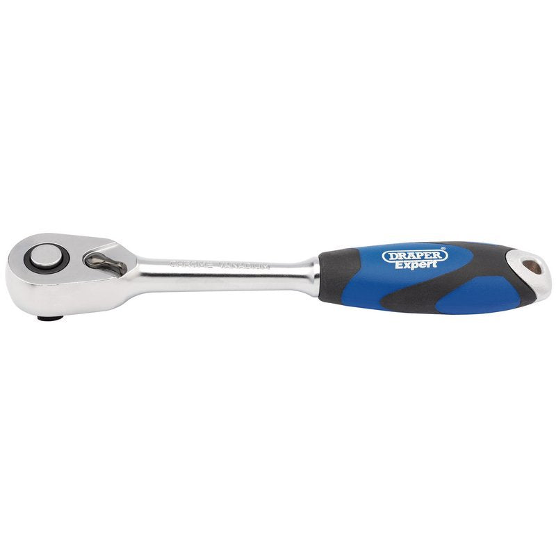 Draper Expert Soft Grip Reversible Ratchet, 3/8" Sq. Dr., 72 Tooth Main Image