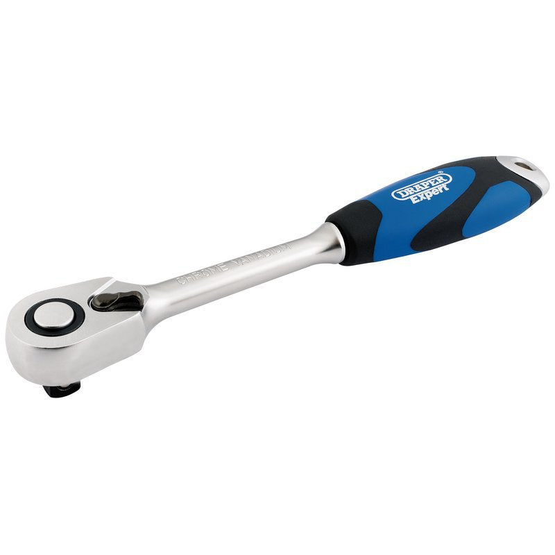 Draper Expert Soft Grip Reversible Ratchet, 1/2" Sq. Dr., 72 Tooth Main Image