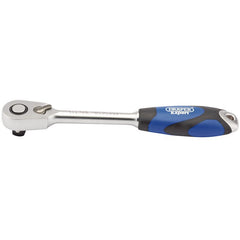 60 Tooth Micro Head Reversible Soft Grip Ratchet, 1/2" Sq. Dr. Main Image