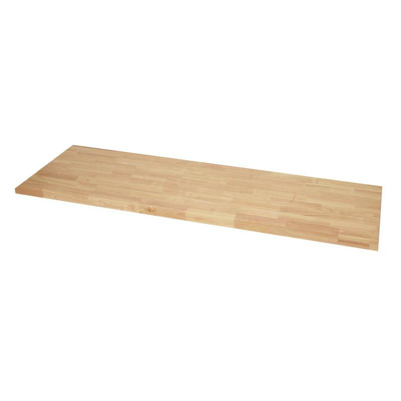 BUNKER Modular Hardwood Worktop, 680mm Main Image