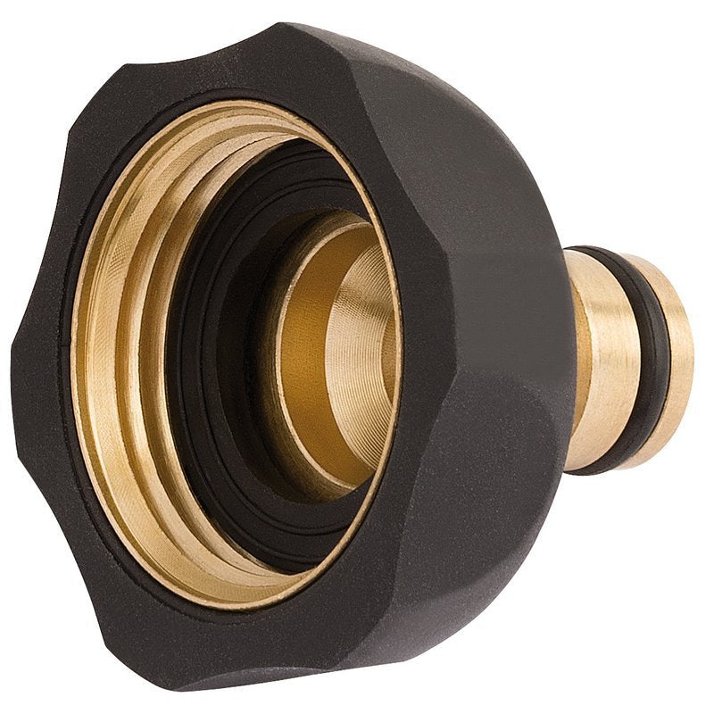 Brass and Rubber Tap Connector, 1" Main Image