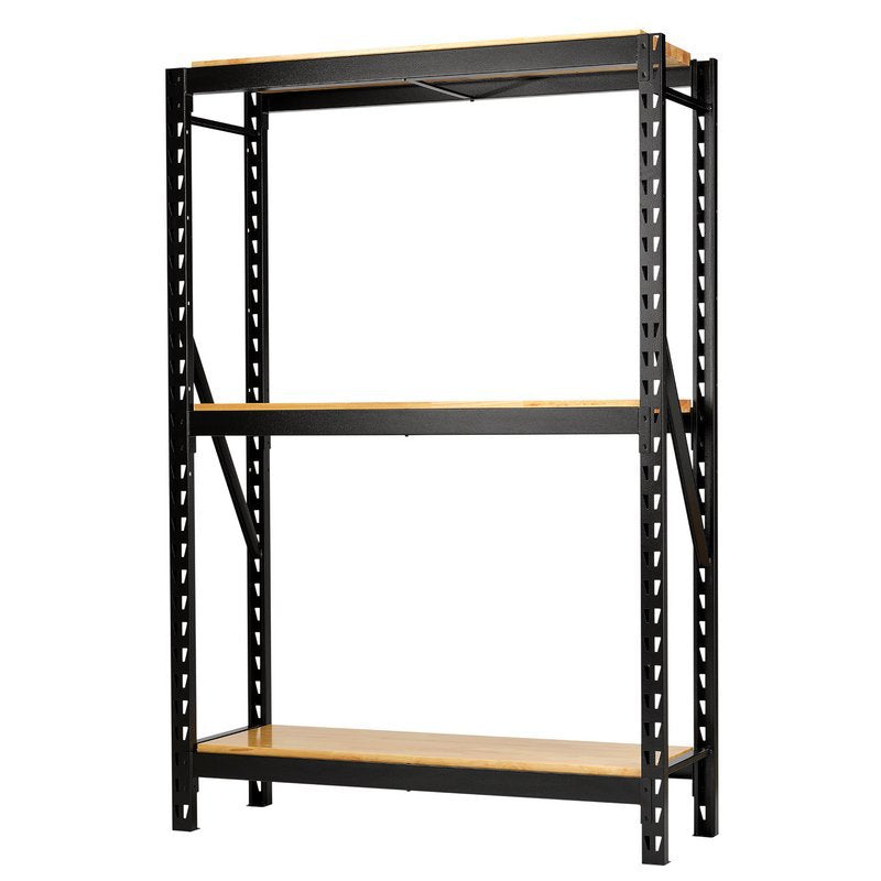 BUNKER 14 Piece Modular 3 Tier Racking with Hardwood Shelving, 1500mm Main Image