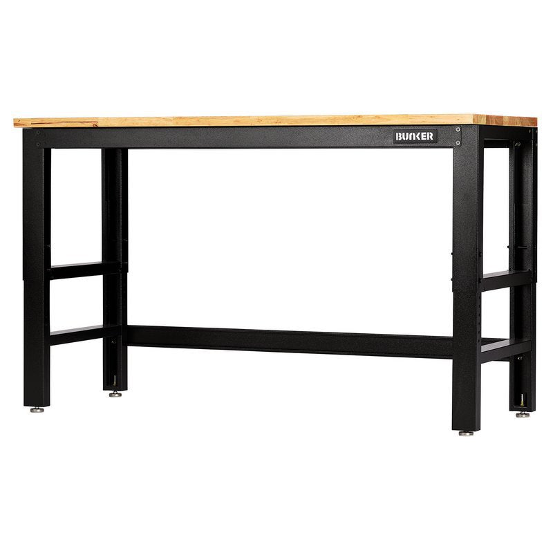 BUNKER Workbench with Hardwood Worktop, 1550mm Main Image