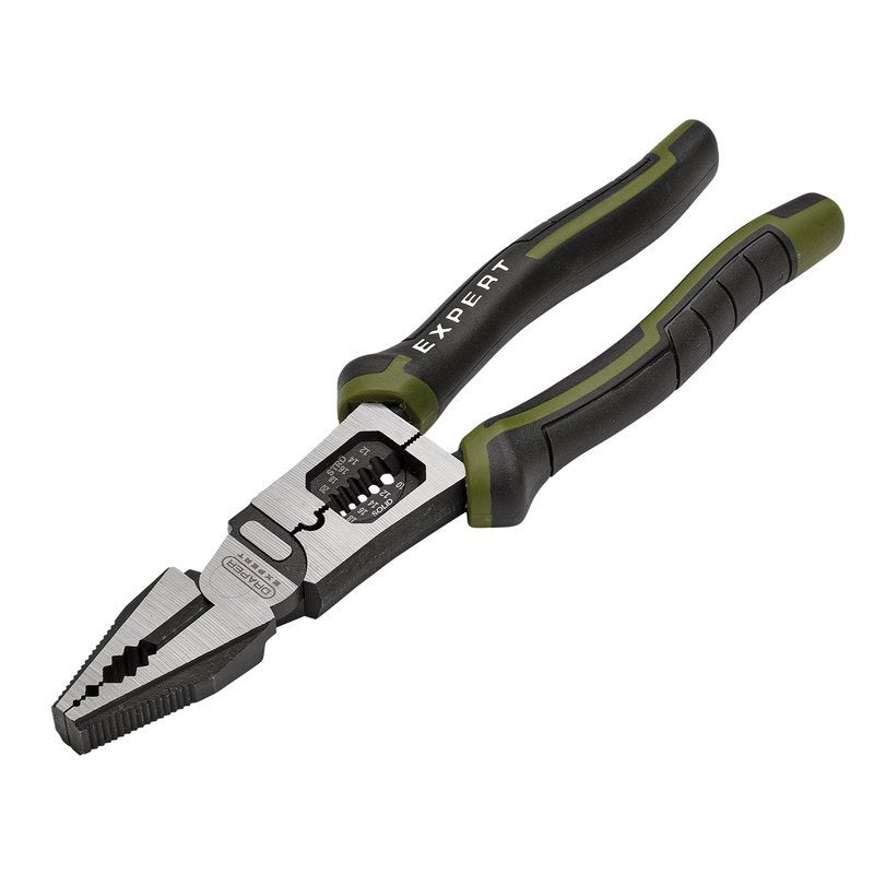 Draper Expert Combination Pliers with Wire Stripper, 200mm Main Image
