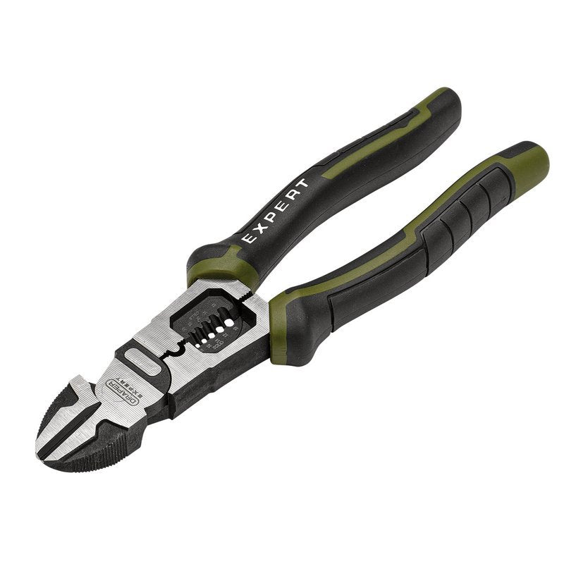 Draper Expert Side Cutters with Wire Stripper, 200mm Main Image