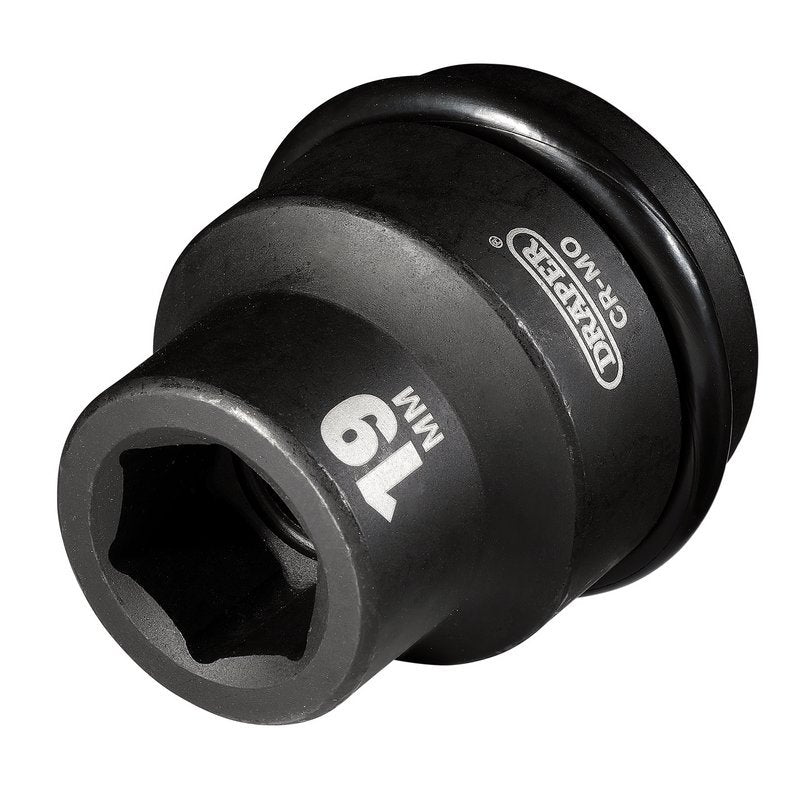 Draper Hi-TORQ Impact Socket, 3/4" Sq. Dr., 19mm Main Image