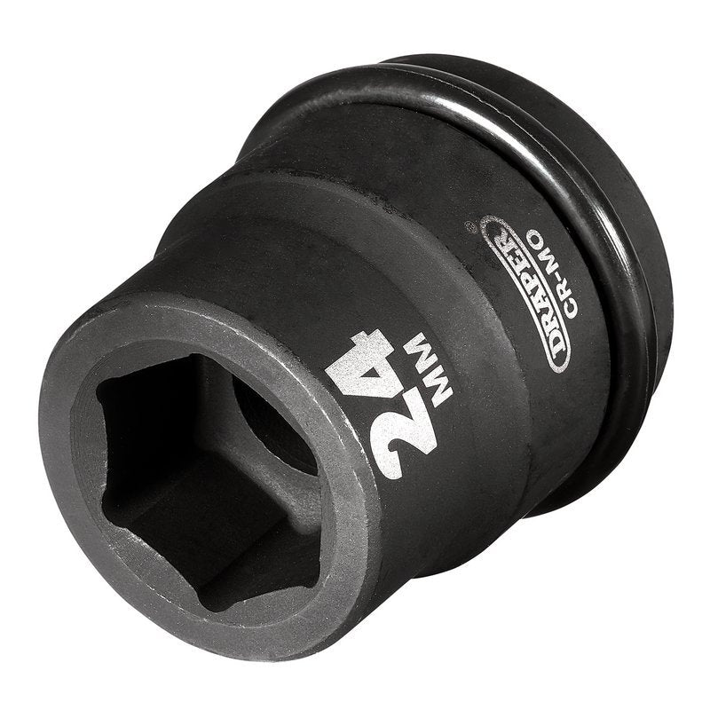 Draper Expert HI-TORQ 6 Point Impact Socket, 3/4" Sq. Dr., 24mm Main Image