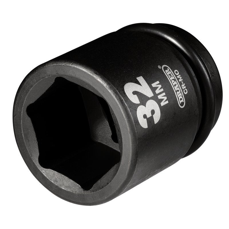 Draper Hi-TORQ Impact Socket, 3/4" Sq. Dr., 32mm Main Image