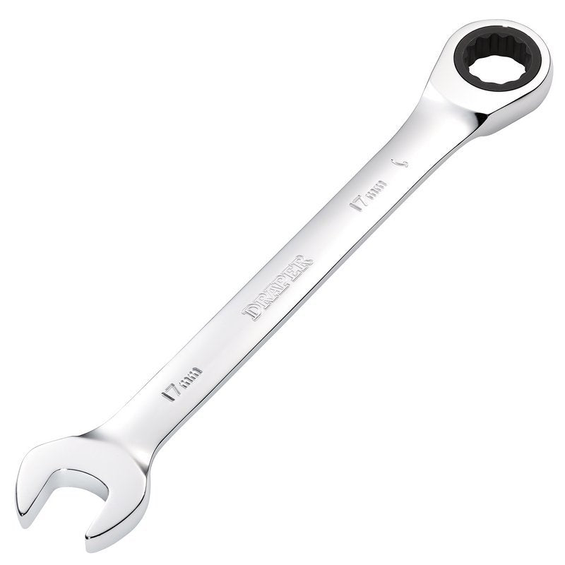Metric Ratcheting Combination Spanner, 17mm Main Image