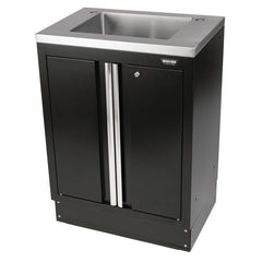 BUNKER Modular Floor Cabinet with Sink, 2 Door, 680mm Main Image