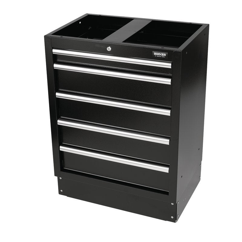 BUNKER Modular Floor Cabinet, 5 Drawer, 680mm Main Image
