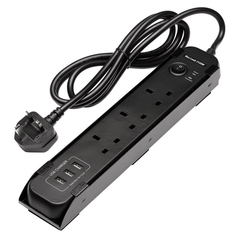 BUNKER UK Power Strip with Magnetic Holder Main Image